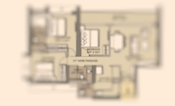L&T Sewri 3BHK Floor Plan