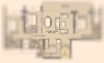 L&T Sewri 3BHK Plan